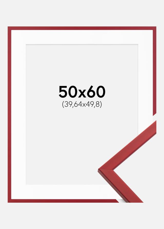 Raam Edsbyn punane 50x60 cm - paspartuu valge 16x20 inches