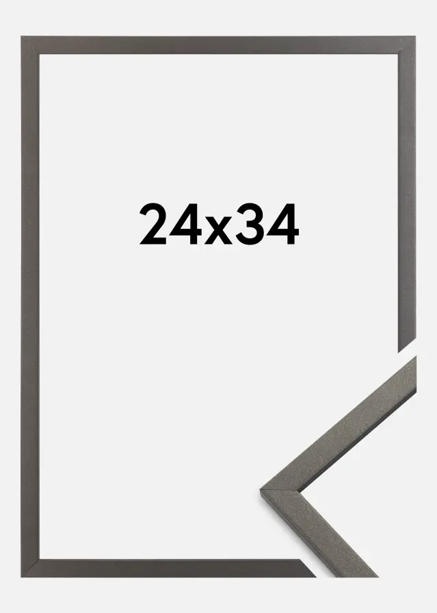 Raam Edsbyn grafiit 24x34 cm