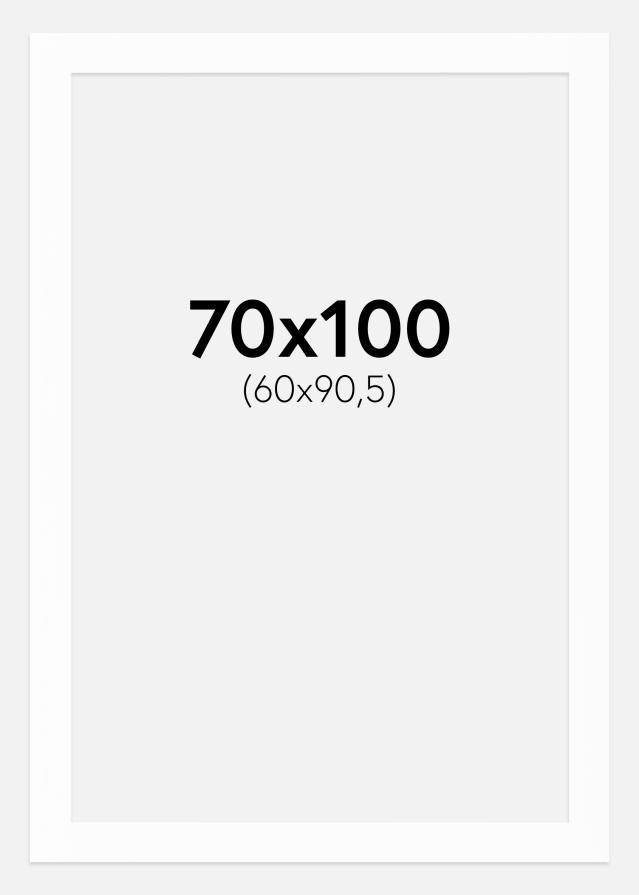 Paspartuu Canson valge Valge äär 70x100 cm (60x90,5)