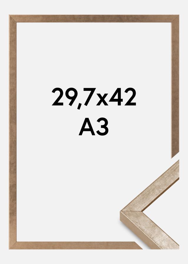 Raam Ares Akruulklaas messing 29,7x42 cm (A3)