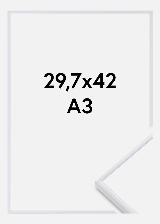 Raam Visby Akruulklaas valge 29,7x42 cm (A3)