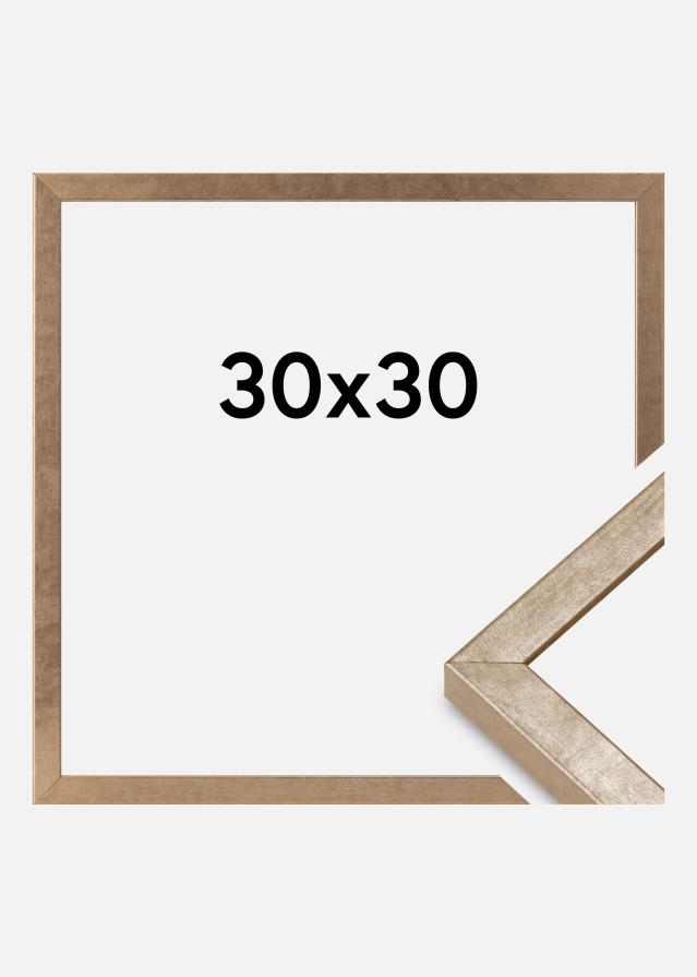 Raam Ares Akruulklaas messing 30x30 cm