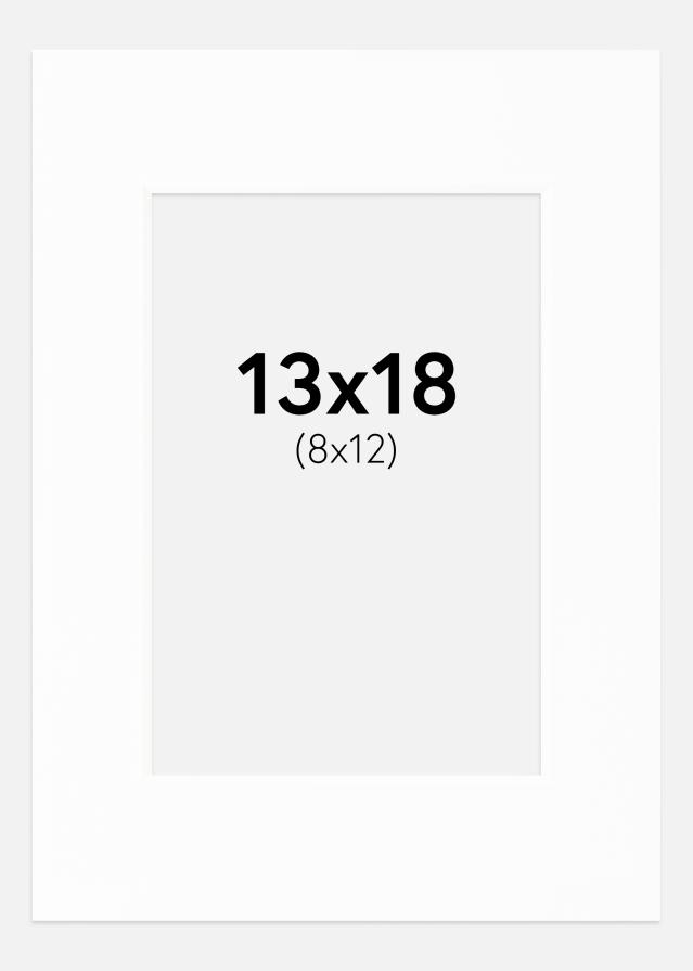 Paspartuu Canson valge Valge äär 13x18 cm (8x12)