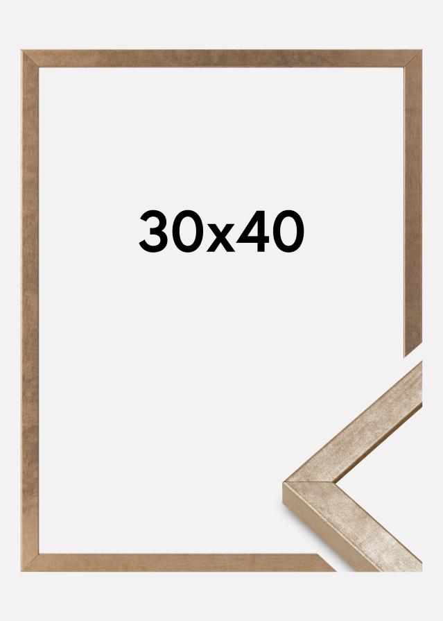 Raam Ares Akruulklaas messing 30x40 cm