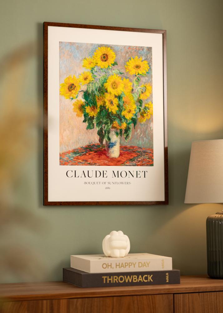 Raam Ares Akruulklaas Burr Walnut 21x29,7 cm (A4)