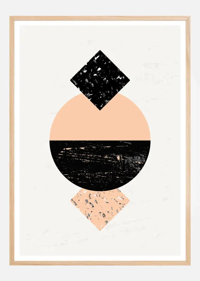 Abstract Geometry VI Plakat