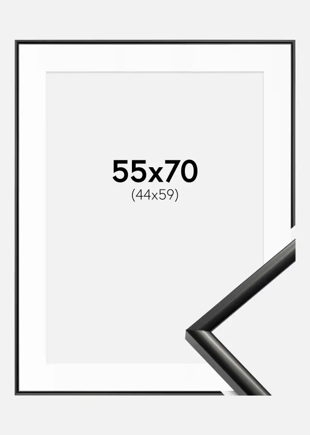 Raam New Lifestyle muster 55x70 cm - paspartuu valge 45x60 cm