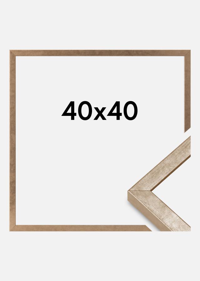 Raam Ares Akruulklaas messing 40x40 cm