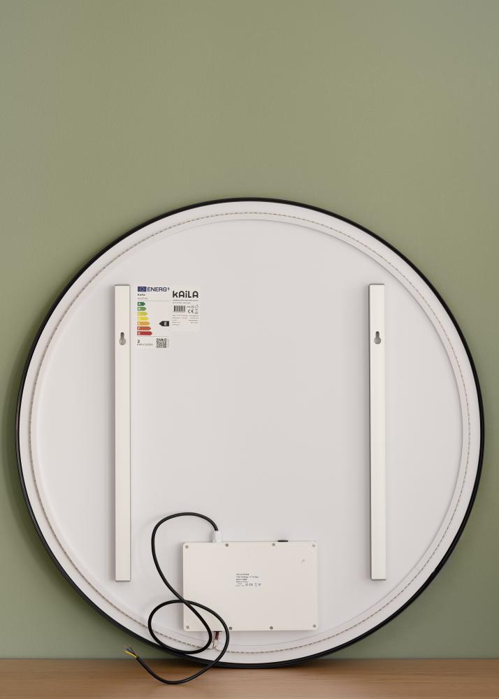 KAILA peegel Circle LED muster 80 cm Ø