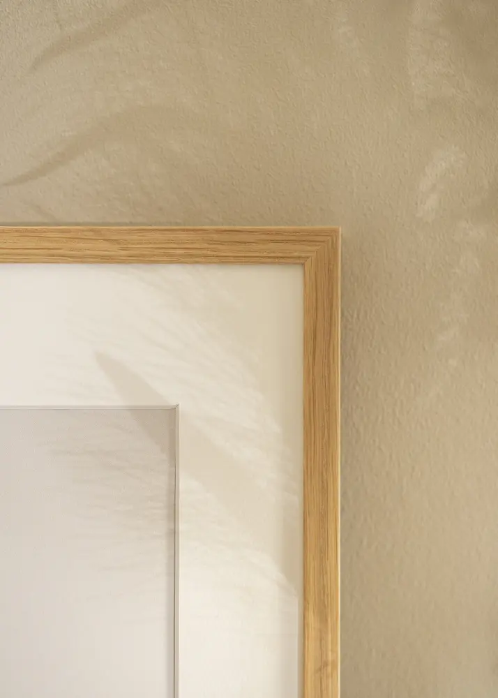 Raam Soul Oak Veneer 70x100 cm - paspartuu valge 60x90 cm