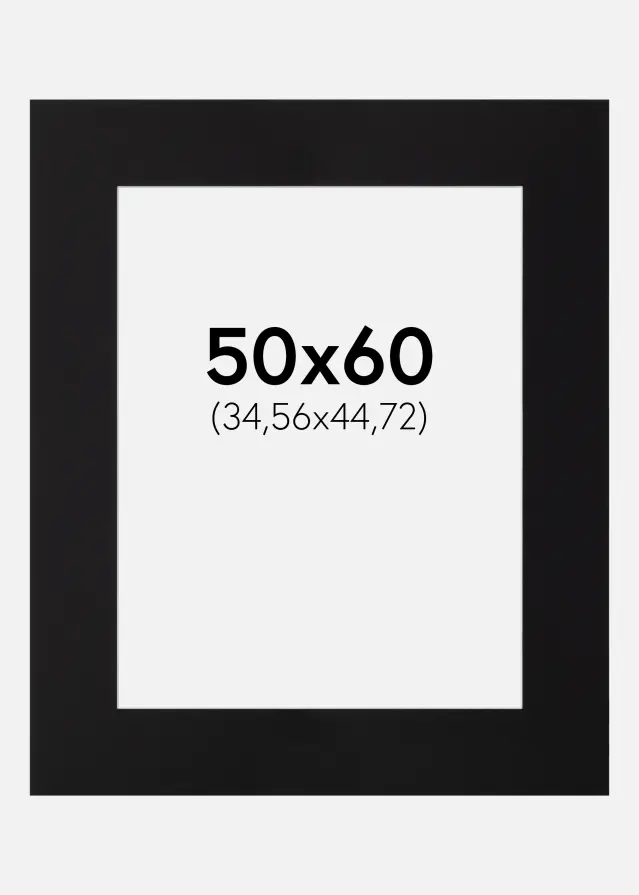 Paspartuu Canson muster Valge äär 50x60 cm (34,56x44,72)