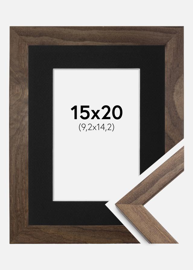 Raam stiilne pahkel 15x20 cm - paspartuu muster 4x6 inches