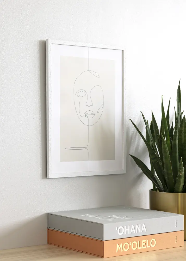 Raam Edsbyn Cold White 32,9x48,3 cm (A3+)
