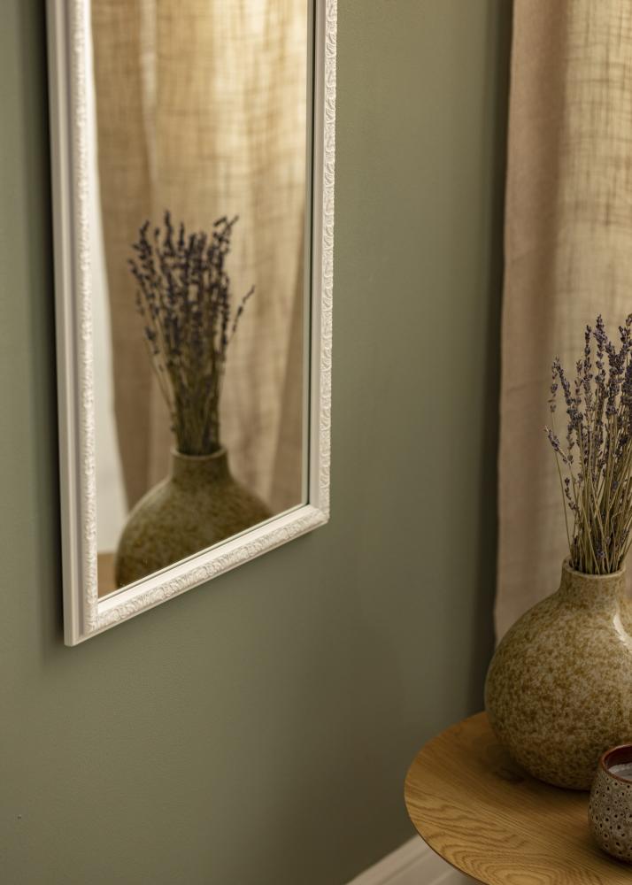 Peegel Nostalgia valge 30x120 cm