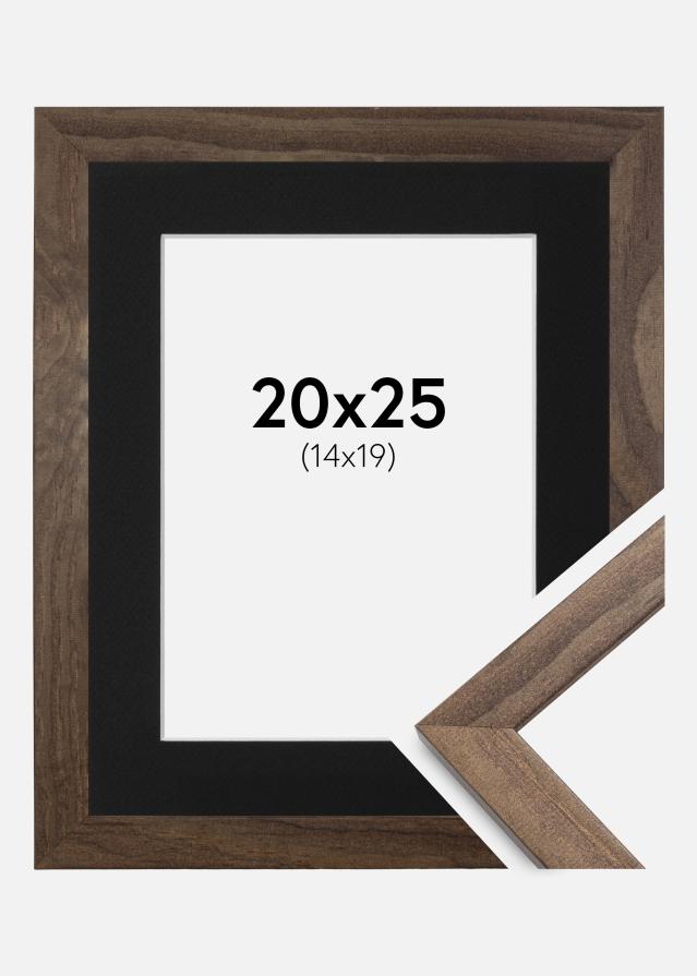 Raam stiilne pahkel 20x25 cm - paspartuu muster 15x20 cm