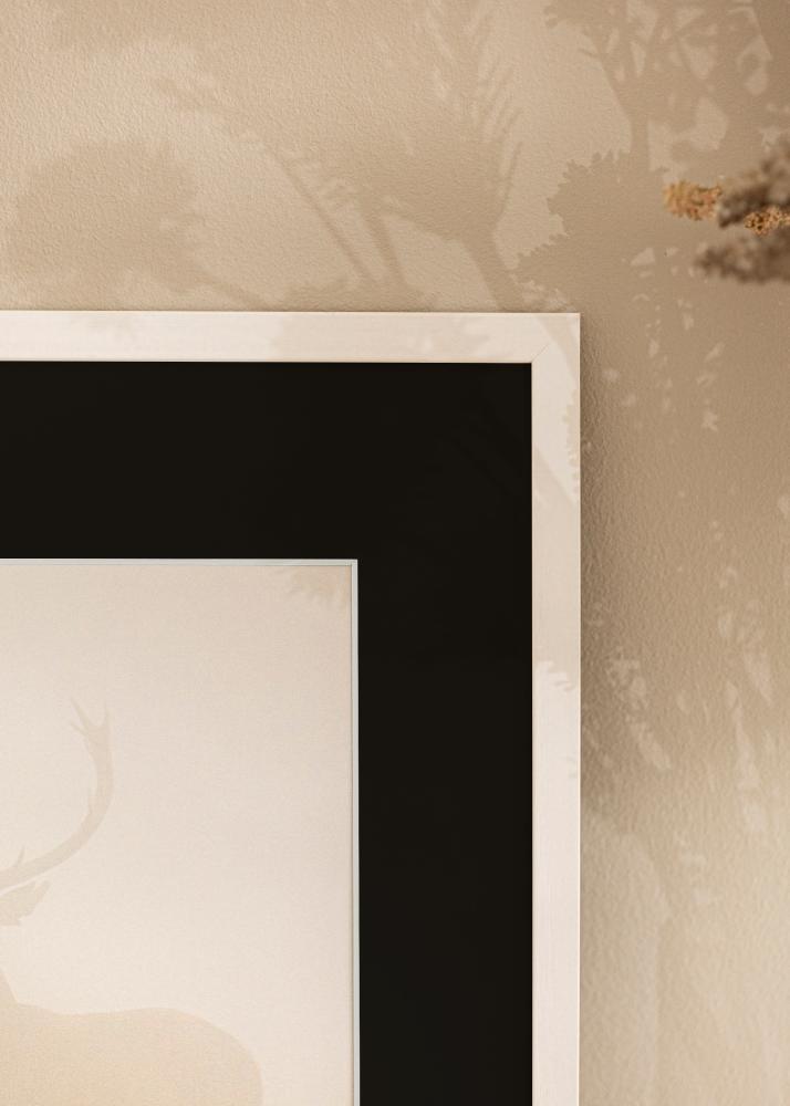 Raam Edsbyn valge 40x40 cm - paspartuu muster 10x10 inches