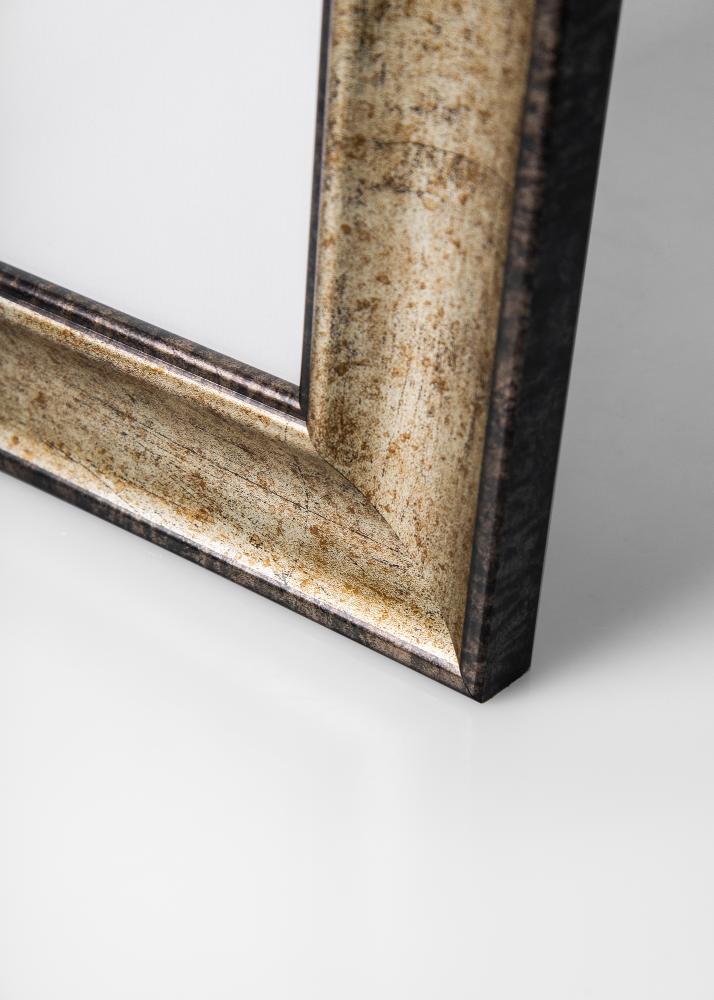 Raam Saltsjöbaden antiikkuld 35x50 cm - paspartuu muster 24x30 cm