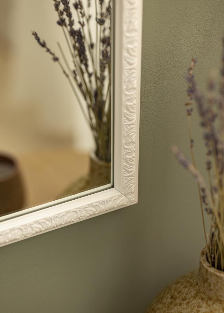 Peegel Nostalgia valge 30x120 cm