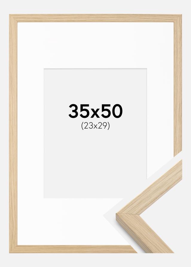 Raam Grimsåker tamm 35x50 cm - paspartuu valge 24x30 cm