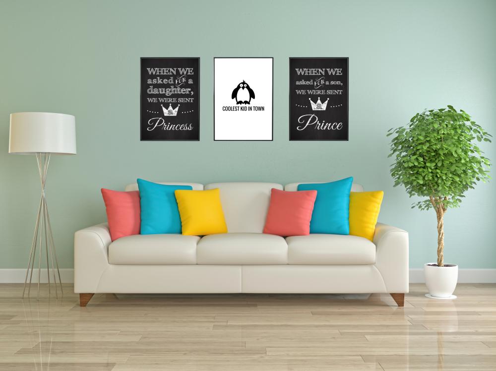 Pingviin Cool Plakat