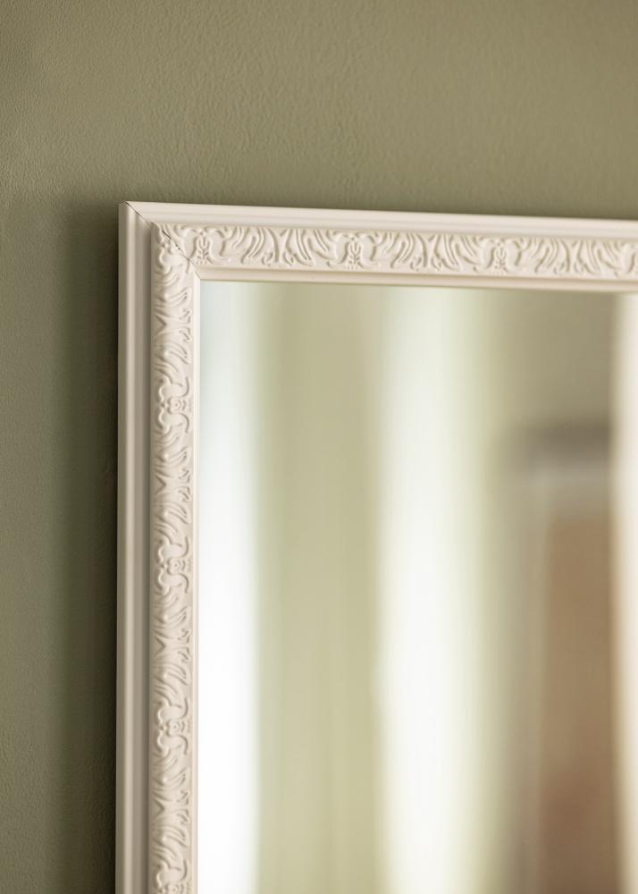 Peegel Nostalgia valge 30x120 cm