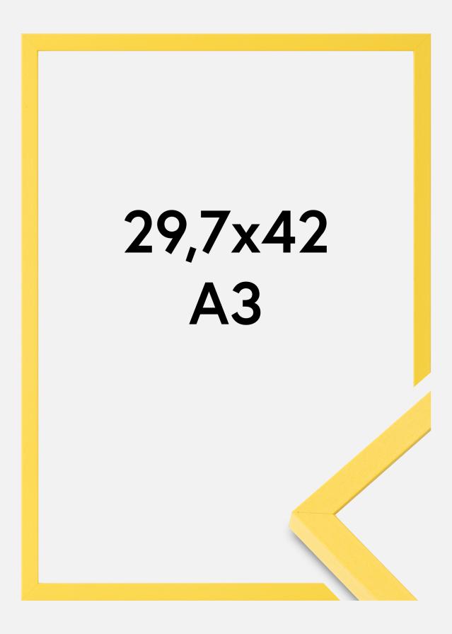 Colorful Akruulklaas kollane 29,7x42 cm (A3)