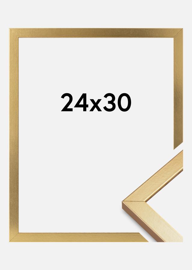 Raam Minerva Akruulklaas kuldne 24x30 cm