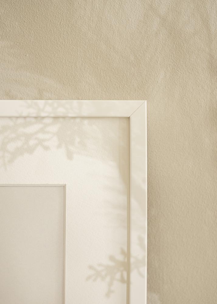 Raam E-Line valge 70x100 cm - paspartuu valge 62x93 cm