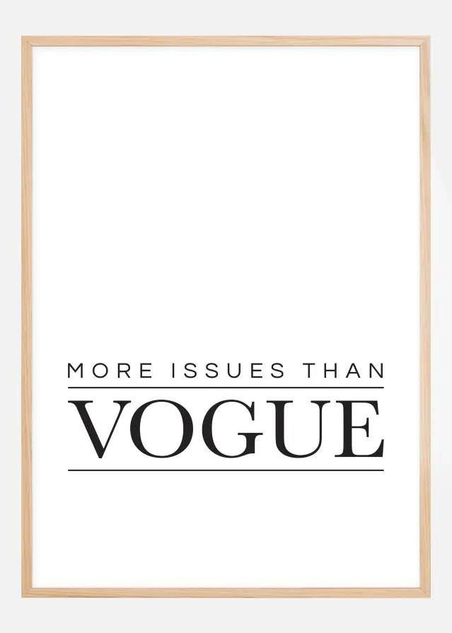 Vogue Plakat