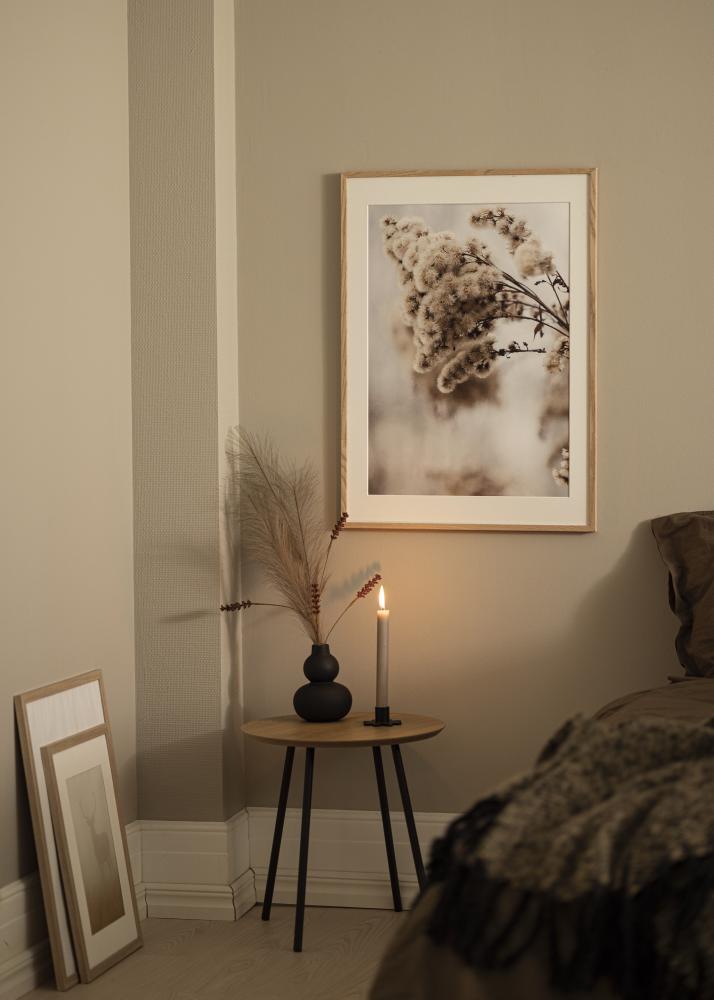 Raam E-Line Akruulklaas tamm 60x60 cm