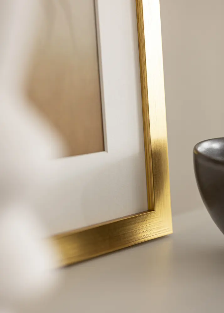 Raam Gold Wood 25x35 cm