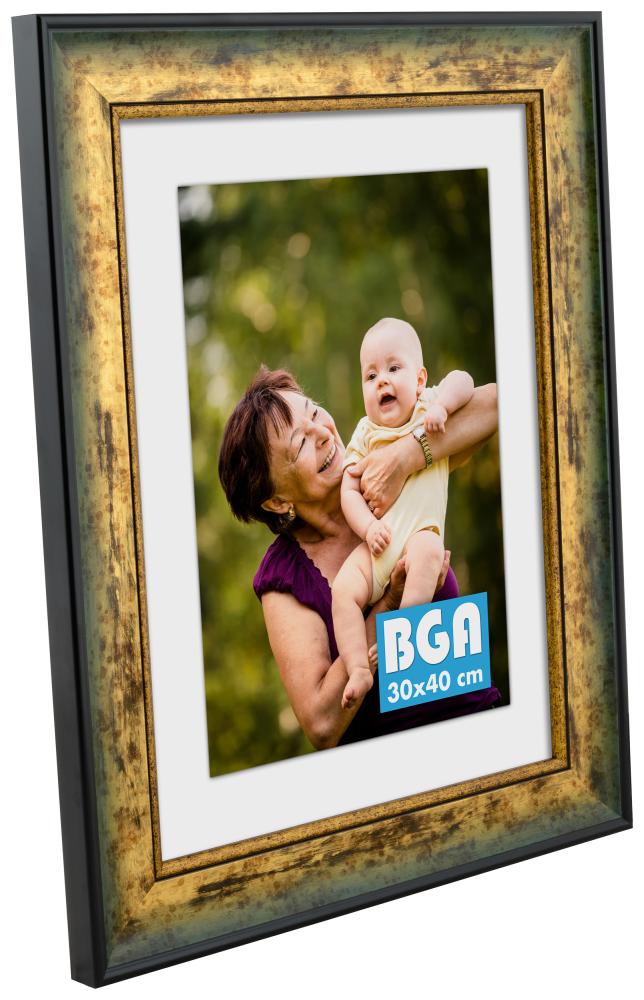 Raam Roxen kuldne laiguline - Vabalt valitav suurus