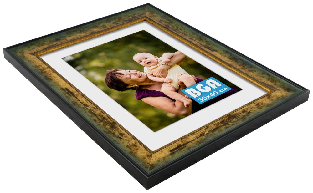 Raam Roxen kuldne laiguline - Vabalt valitav suurus