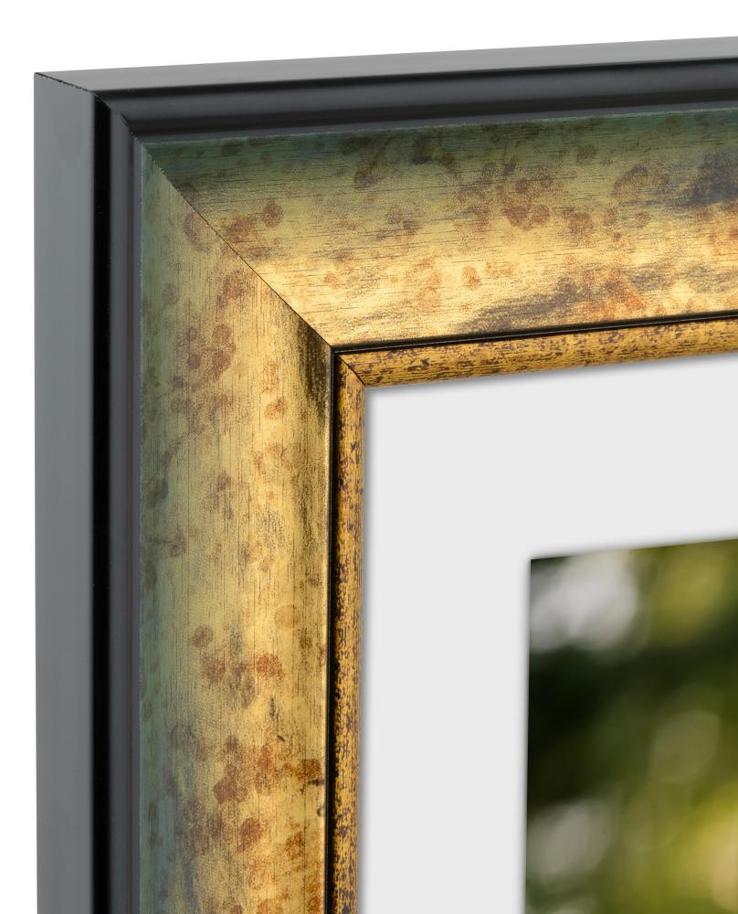 Raam Roxen kuldne laiguline - Vabalt valitav suurus