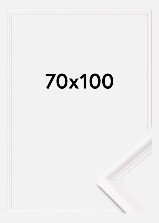 Raam Gala Akruulklaas valge 70x100 cm