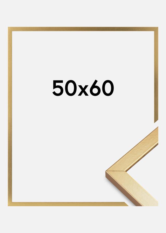 Raam Minerva Akruulklaas kuldne 50x60 cm