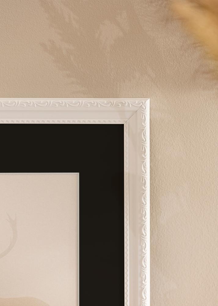 Raam Abisko valge 24x30 cm - paspartuu muster 18x24 cm