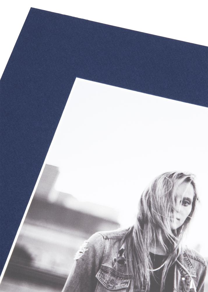 Paspartuu meresinine - erimõõtude järgi valmistatud, valge äär