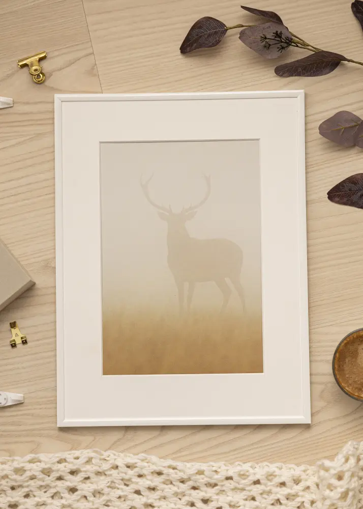 Raam New Lifestyle Akruulklaas valge 21x29,7 cm (A4)