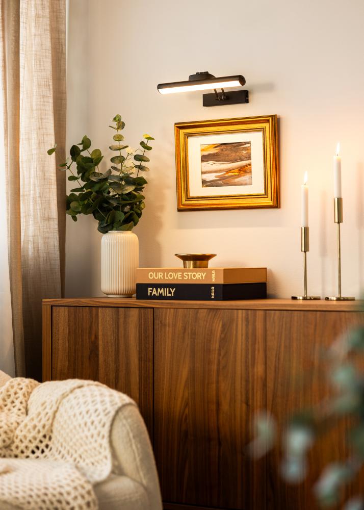 KAILA Gleam Patareitoitega Maalivalgusti 32 cm - Must