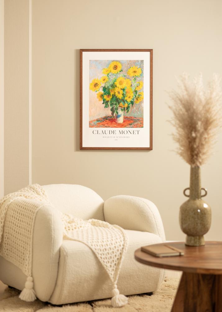 Raam Hermes Akruulklaas tiigipuu 28x35 cm