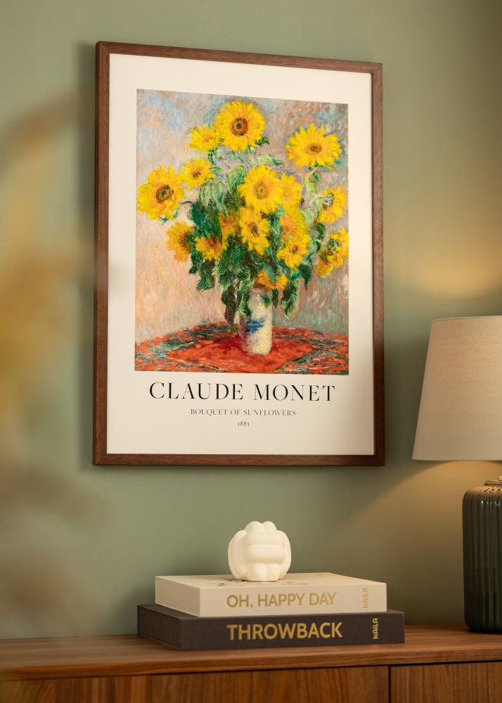 Raam Hermes Akruulklaas tiigipuu 28x35 cm