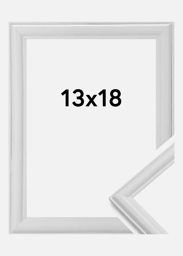 Raam Line valge 13x18 cm