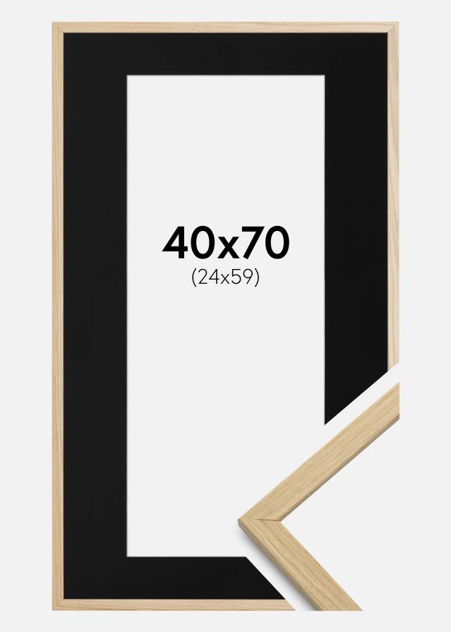 Raam Edsbyn tamm 40x70 cm - paspartuu muster 25x60 cm