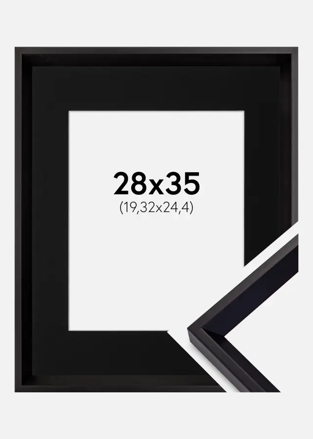 Raam Globe muster 28x35 cm - paspartuu muster 8x10 inches