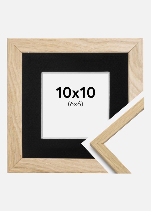 Raam Edsbyn tamm 10x10 cm - paspartuu muster 7x7 cm