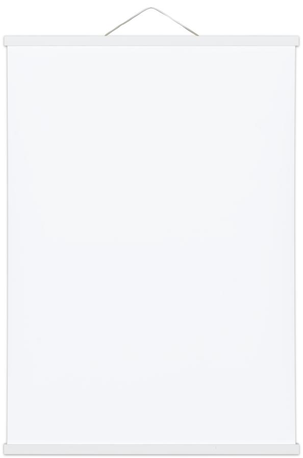 Plakati riputi valge - 59,4 cm (A1)