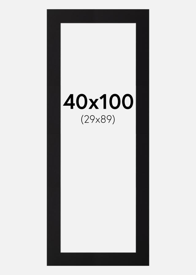 Paspartuu muster standard Valge äär 40x100 cm (29x89)