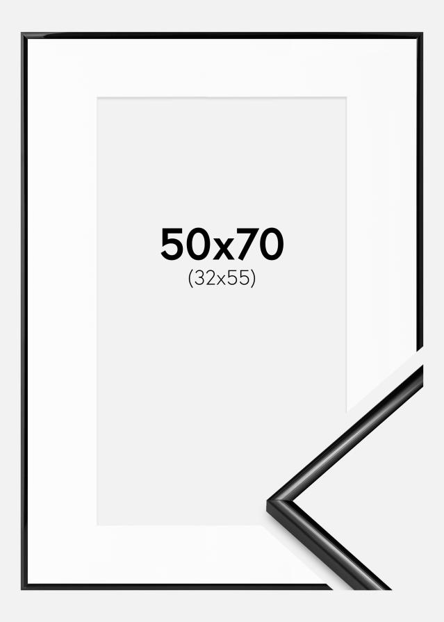 Raam Scandi muster 50x70 cm - paspartuu valge 33x56 cm