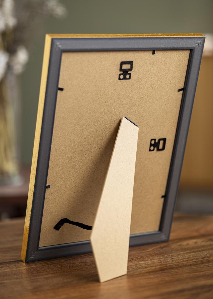 Raam Lattice Akruulklaas kuldne 21x29,7 cm (A4)